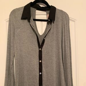 Buttery soft Keyhole collar blouse